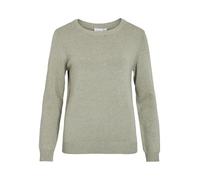 Vila Viril O-Neck L/S Knit Top-Noos Jersey de Punto, Verde petróleo/Detalle: Mezcla, M para Mujer