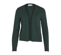 Vila Viril Pantalones Cortos L/S Knit Cardigan-Noos Suéter, Pineneed/Detalles: Melange Oscuro, XS para Mujer
