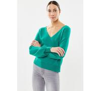 Vila Viril Rev V-Neck L/S Knit Top - Noos M Verde