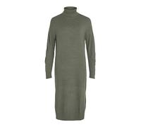 Vila Viril Roll Neck L/S Midi Dress-Noos Vestido de Punto, Laurel Wreath, M Mujeres