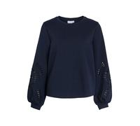 Vila Visandy L/S Detail Sweat Top - Noos S Azul