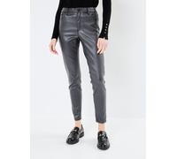 Vila VISARAH RW GLITTER COATED JEANS BLKR M X 30 Negro