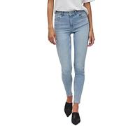 Vila Visarah Wu03 RW Skinny Jeans/Su-Noos, Mezclilla De Color Azul Claro, XS x 30L para Mujer