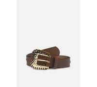 Vila VISEVILLA LEATHER JEANS BELT/EF/LS 80 Marrón