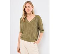 Vila VISHEM V-NECK 2/4 GLITTER KNIT TOP XS Verde