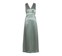 Vila Visittas V-Neck S/L Maxi Dress-Noos Vestido Cruzado, Green Milieu, 42 para Mujer