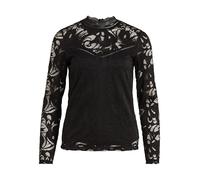 Vila Vistasia L/S Lace Top-Noos Camisa Manga Larga Mujer (Pack de 1)