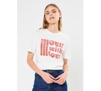 Vila VISYBIL STAR O-NECK S/S T-SHIRT L Blanco