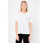 Vila VISYBILLA O-NECK S/S T-SHIRT/PB M Blanco