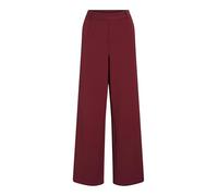 Vila Vivoarone HW Wide Pant - Noos, Rojo Oscuro, 44
