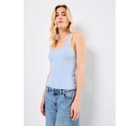 Vila VIWENNIE V-NECK RIB KNIT S/L TOP - NOOS L Azul