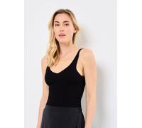 Vila VIWENNIE V-NECK RIB KNIT S/L TOP - NOOS XL Negro