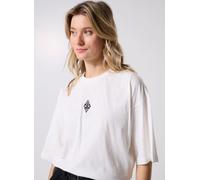 Vila Viziza Ebba 2/4 Emb T-Shirt XL Blanco