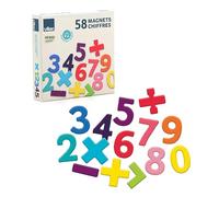 VILAC 6707 - Imanes (58 Unidades, Juegos educativos, 58 imanes de Madera, Juegos de Despertar para niños de Madera, Juguete para niños a Partir de 3 años