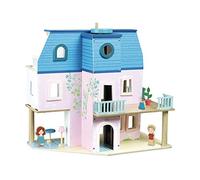 Vilac - Casa de muñecas, 6316, Azul y Rosa, 50 x 45 x 13 cm