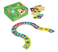 VILAC- Farm-Dominoes Granja Juegos de Mesa, Multicolor, Large (6066)