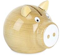 Vilac- Hucha de Cerdo de Madera Natural y Blanco, 5129 W