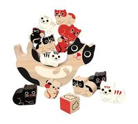 Vilac- Jeu d'équilibre Catyminy Ingela P, Arrhenius Cat Juego Equilibrio Gatos, Multicolor, Large (XVC-7778)