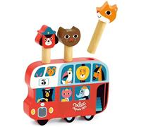 VILAC- Pop-up autobus Ingela P,Arrhenius Juegos eléctricos y de baterías/Acceso, Multicolor, Small (7751)
