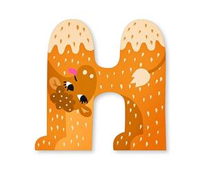 Vilac - Letra H Michelle Carlslund - Madera - 85008