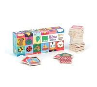 Vilac- Memo imagier Melusina, 2477S, Multicolor