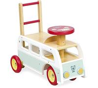 Vilac - Minibus Porteur 2 en 1 - Bois - 1011S