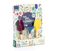 Vilac - Pequeñas herramientas de jardinero para niños, madera y metal, para niños a partir de 3 años, trasplantador y rastrillo, ideal para descubrir la jardinería, los ciclos de vida de las plantas y