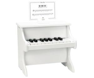 Vilac - Piano Blanco con 18 Teclas con particiones, a Partir de 3 años, 8374, 8374
