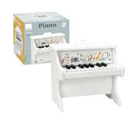 VILAC - Piano Les Animal du Monde con partituras - Sarah Betz - Juguete Musical - Madera lacada e ilustrada con 18 Teclas + 10 partituras - Juegos de Despertar para niños - a Partir de 3 años - 7115