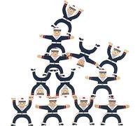 VILAC- Sailors Stacking Game-Marine Nationale Juegos de Habilidad, Multicolor, Medium (9306)