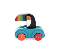 Vilac tucán - Andy Westface Primera Edad - • 1 Coche bocina integrada - Juegos de Despertar Madera - Juguete para niños a Partir de 18 Meses - 7426K