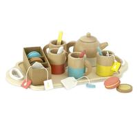 VILAC- Wooden Tea Set Utensilios de Cocina, Multicolor, 1 EA (8164)
