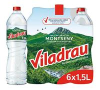 Viladrau Agua Mineral Natural Botella, 6 x 1.50L