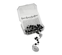 Vilage Gift Importters - Rosario para Dama de Dolores (4 Estilos), Cuentas de Madera de Cristal o Perlas