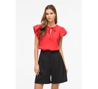 Vilania Cuello Alto Top De Mangas Casquillo 40