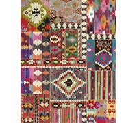 Vilber, Alfombra de Vinilo Antideslizante, Lavable e Impermeable, Fácil de Limpiar, Decorativa para Cocina, Pasillo, Entrada, Habitación y Salón. Multicolor. SHIRAZ 01 155x200 cm