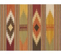 Vilber Bohemian Kilim 2576 Alfombra, Vinilo, Multicolor, 153x200x0.2cm