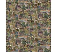 VILBER Papel pintado, estampación digital sobre tejido-no tejido, pvc free, tintas ecológicas hp latex. Ancho especial de 68 cm x10 m. de largo. Cubre 6,80 m2. KIMI.3193