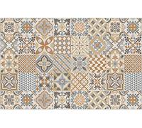 Vilber Toledo DU 04 100X155 Alfombra, Vinilo, Marron/Beige-04, 100 x 155 x 0.22 cm