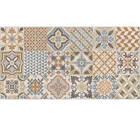 Vilber Toledo DU 04 52X100 Alfombra, Vinilo, Marron/Beige-04, 52 x 100 x 0.22 cm