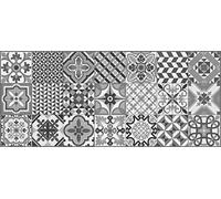 Vilber Toledo DU 05 52X120 Alfombra, Vinilo, Negro/Gris-05, 52 x 120 x 0.22 cm