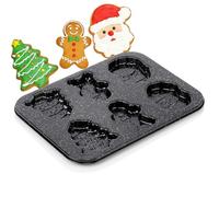 Vilde Molde rectangular de acero al carbono con revestimiento antiadherente de granito, molde de pan para horno