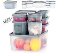 Vilde Recipiente para Alimentos con Tapa, 10 Unidades