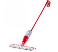 Vileda 1-2 Spray Max - Sistema de fregado con almohadilla de microfibra y pulverizador integrado, capacidad XL, Color Rojo y Gris