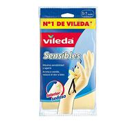 Vileda Guantes Sensibles Látex Talla S Pack de 2