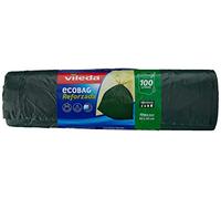 Vileda 120220 - Bolsas de Basura con autocierre Reforzada, 100 l (10 Unidades)