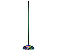 Vileda 129274 Escoba 2-en-1 Naturals con la manija para Interior, en reciclado, ideal para cada tipo sucio y Suelo