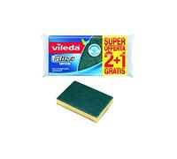 Vileda 139924 Glitzi Crystal Esponja de Cocina, Pack de 2 Unidades + 1 Esponja