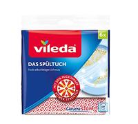 Vileda Spültuch 34 X Cm Er Pack Paño de Cocina, Multicolor, 6