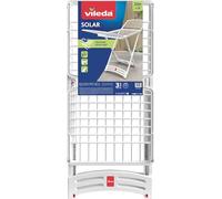 Vileda 157218 Tendedero Plegable de Resina, Plástico, Uso Interior y Exterior, Medidas Cerradas, 125.5 x 9.5 x 55